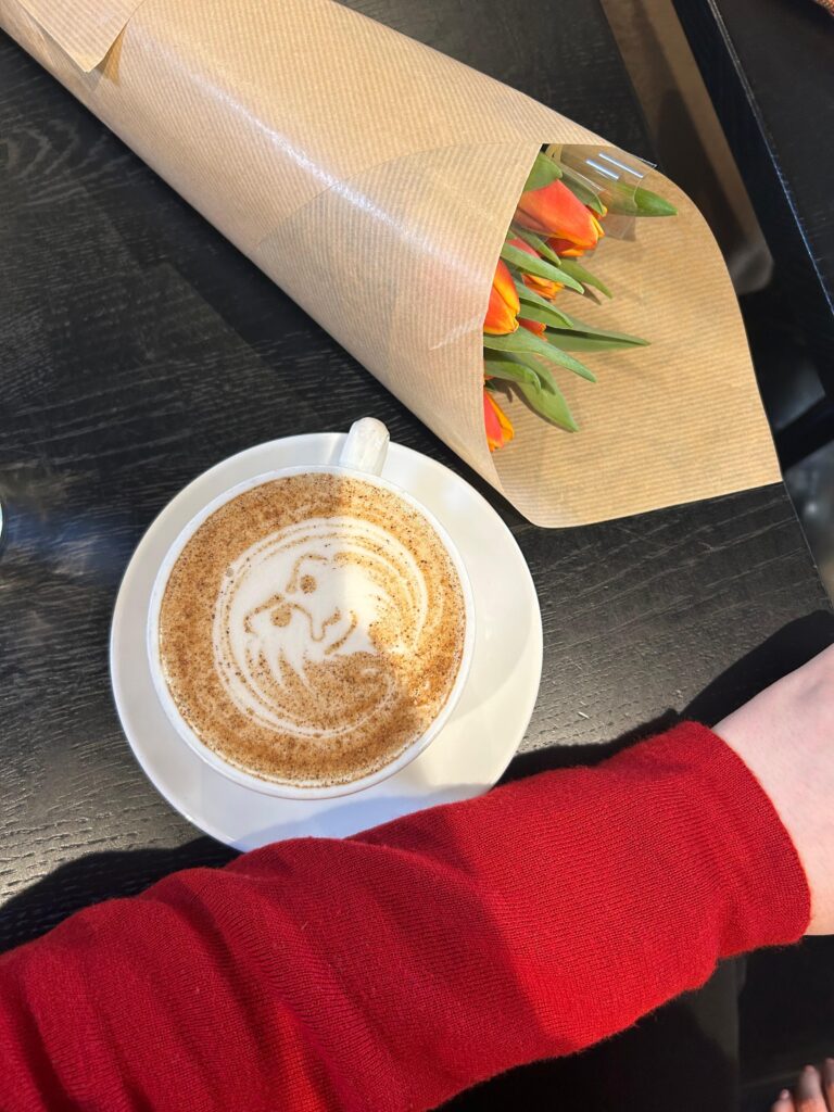 Coffee and Flowers